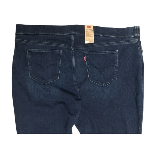 Levi's Womens 24W Jeans Shaping Legging Blue Sculpt Hypersoft Support Jegging - Picture 6 of 7